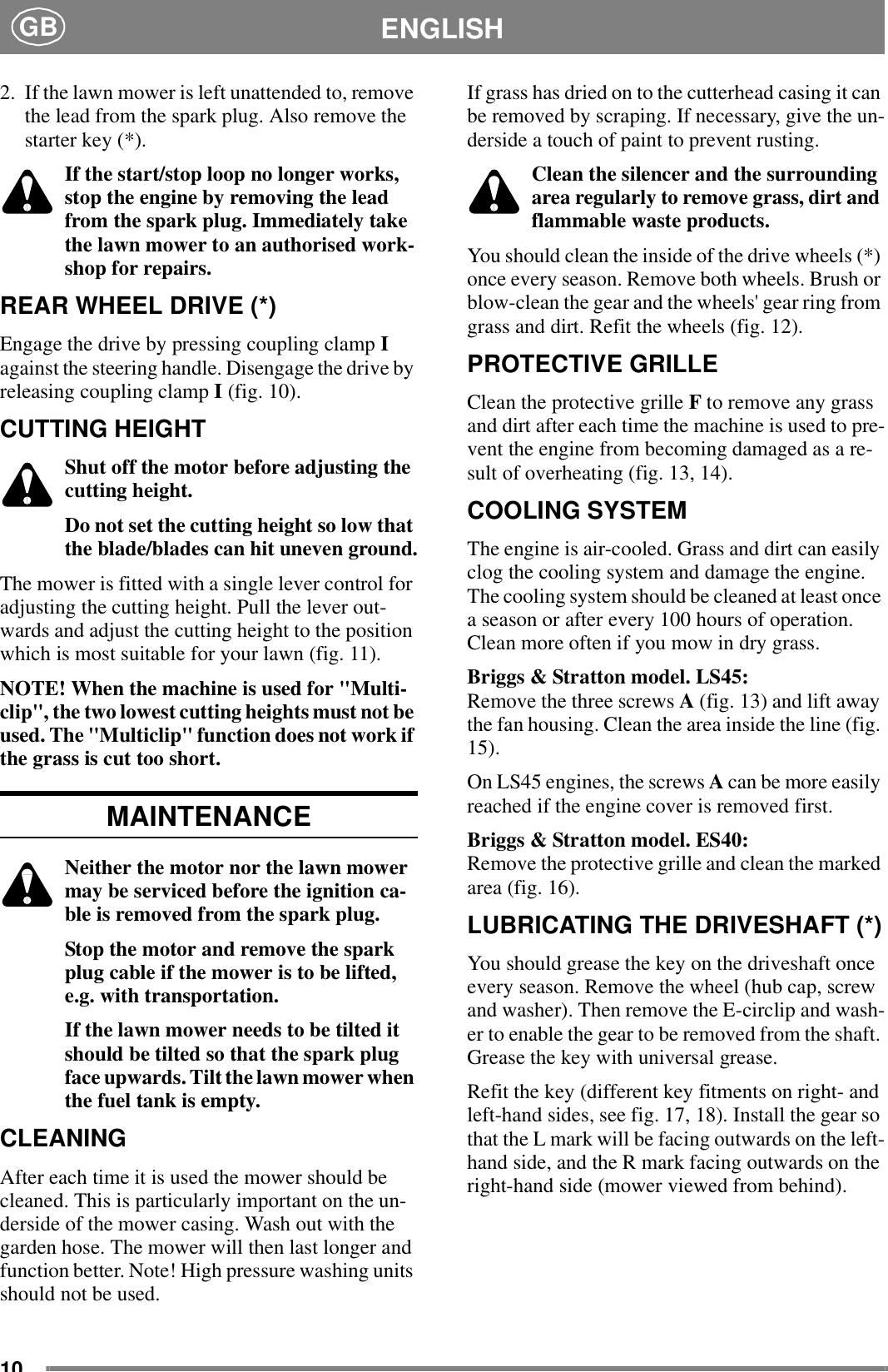 Page 8 of 10 - Stiga Stiga-Combi-45-Users-Manual-  Stiga-combi-45-users-manual