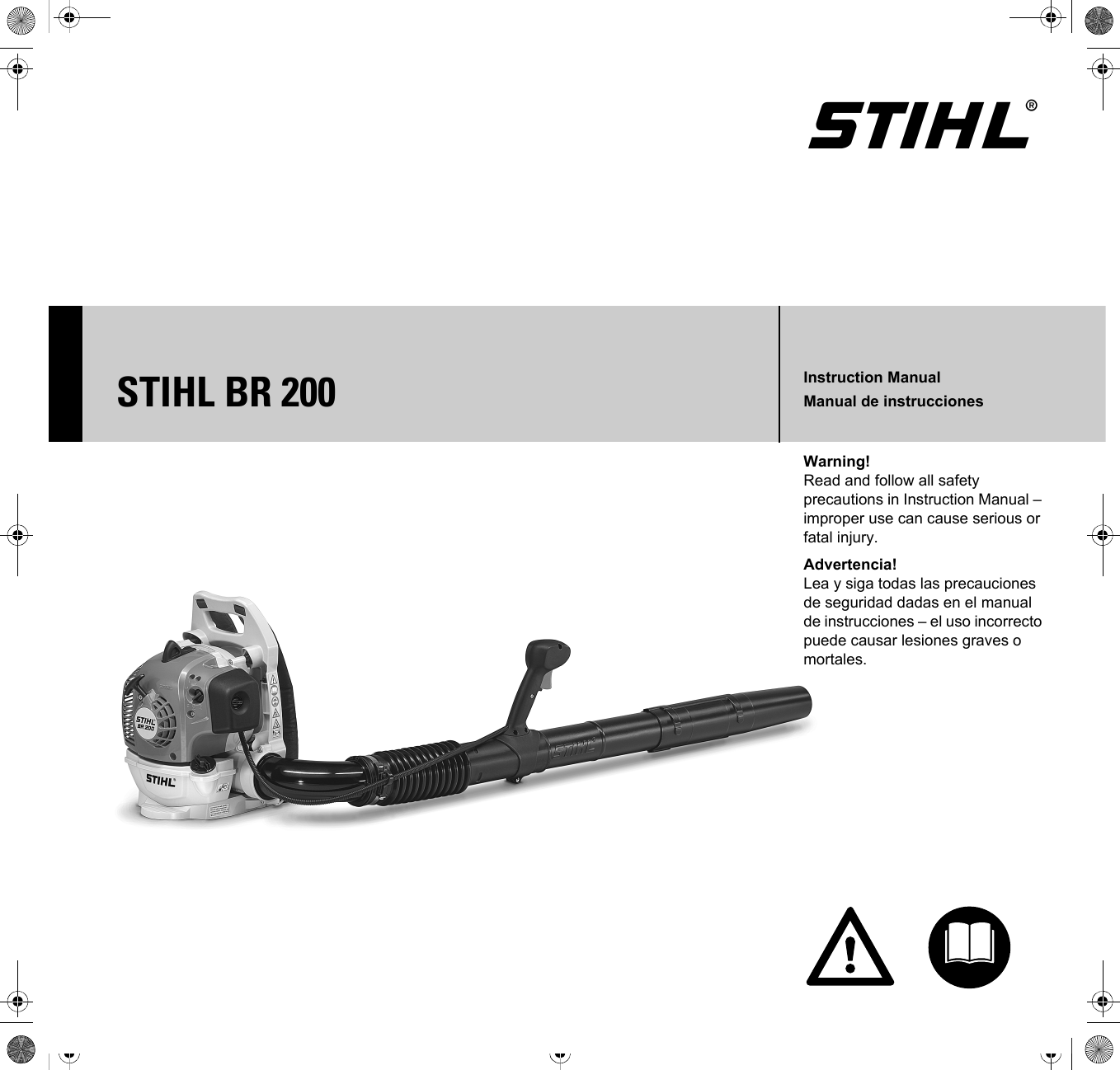 Stihl Br 200 Backpack Blower Instruction Manual | USA