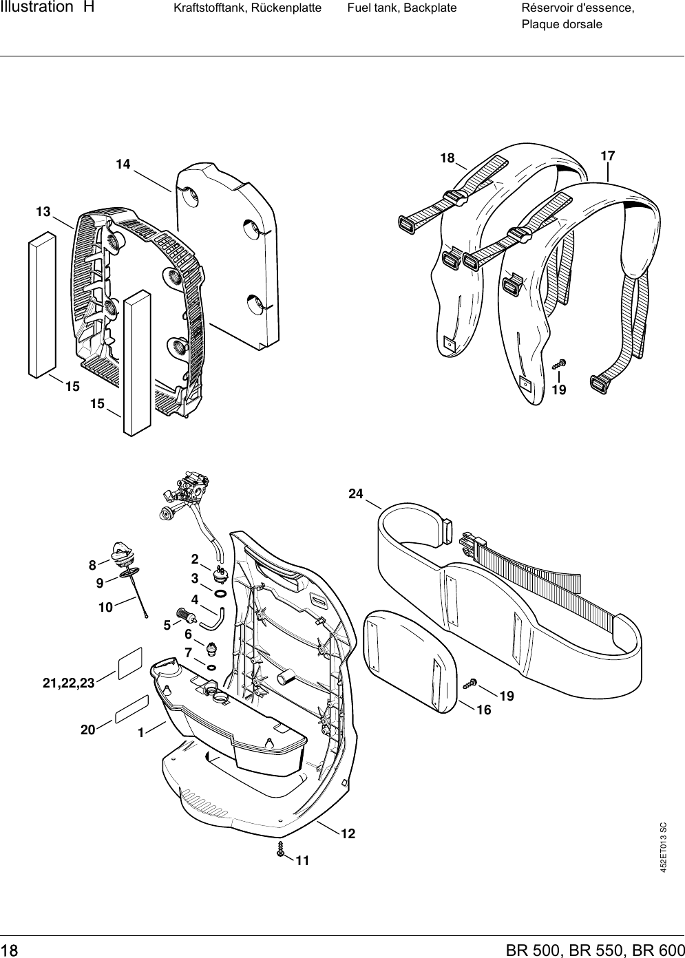 Stihl Br 550 Fuel Line Diagram - Diagram