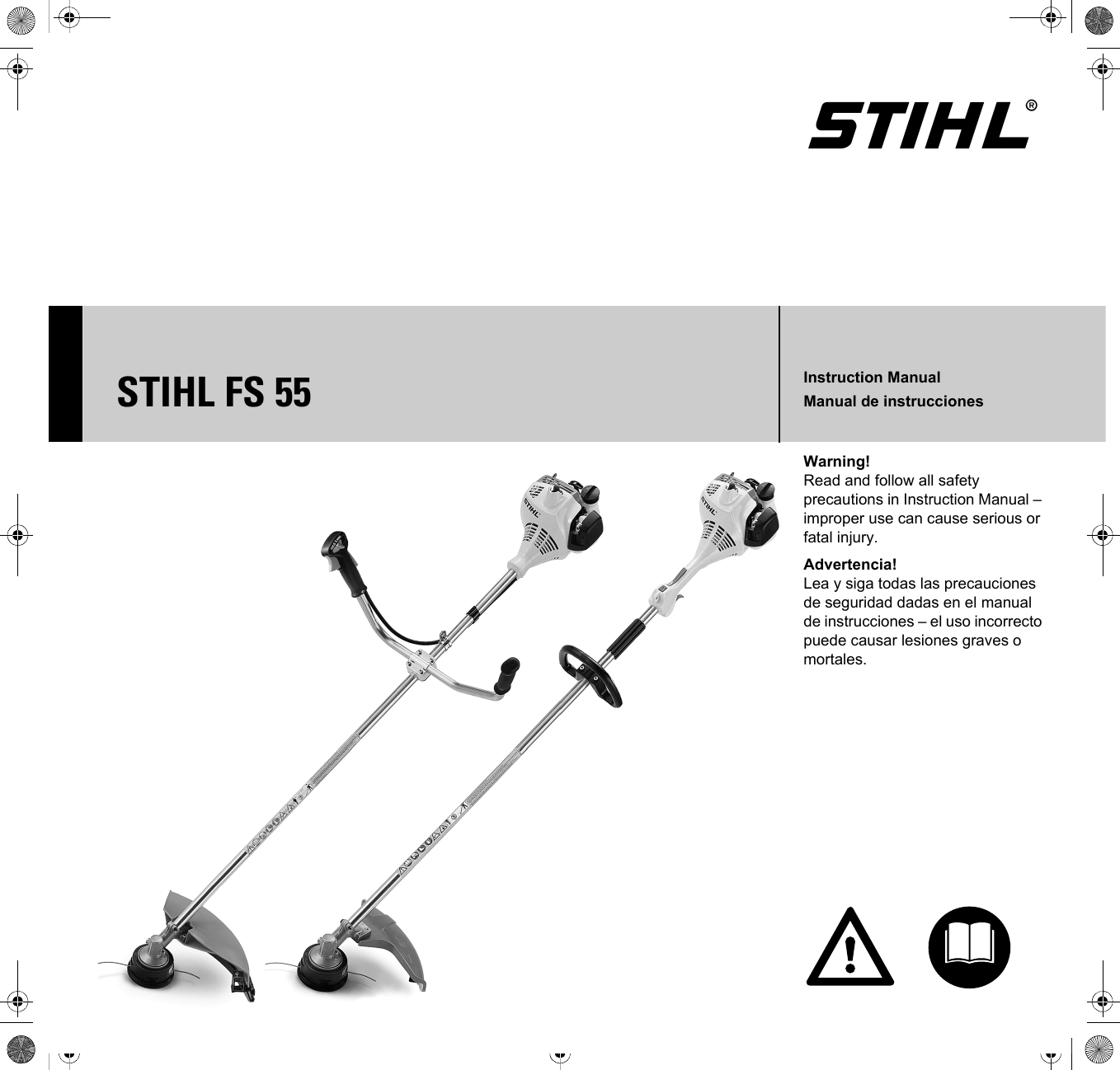 Stihl Fs 55 Instruction Manual FC Lightweight Edger