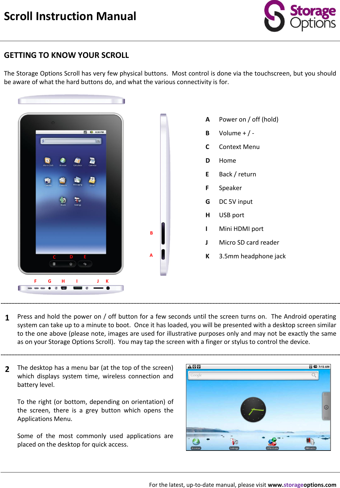 Page 2 of 12 - Storage-Options Storage-Options-51624-Instruction-Manual-  Storage-options-51624-instruction-manual