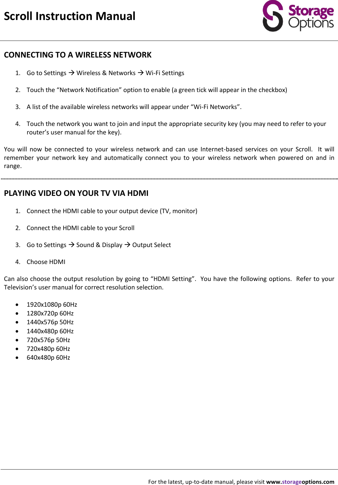 Page 3 of 12 - Storage-Options Storage-Options-51624-Instruction-Manual-  Storage-options-51624-instruction-manual
