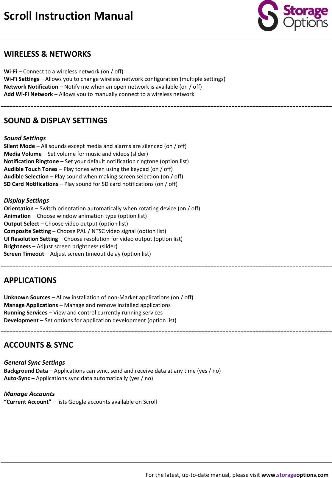 Page 5 of 12 - Storage-Options Storage-Options-51624-Instruction-Manual-  Storage-options-51624-instruction-manual