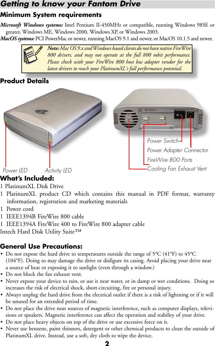 Page 2 of 8 - Structured-Cable-Products Structured-Cable-Products-Apple-Users-Manual- PlatinumXL Manual  Structured-cable-products-apple-users-manual