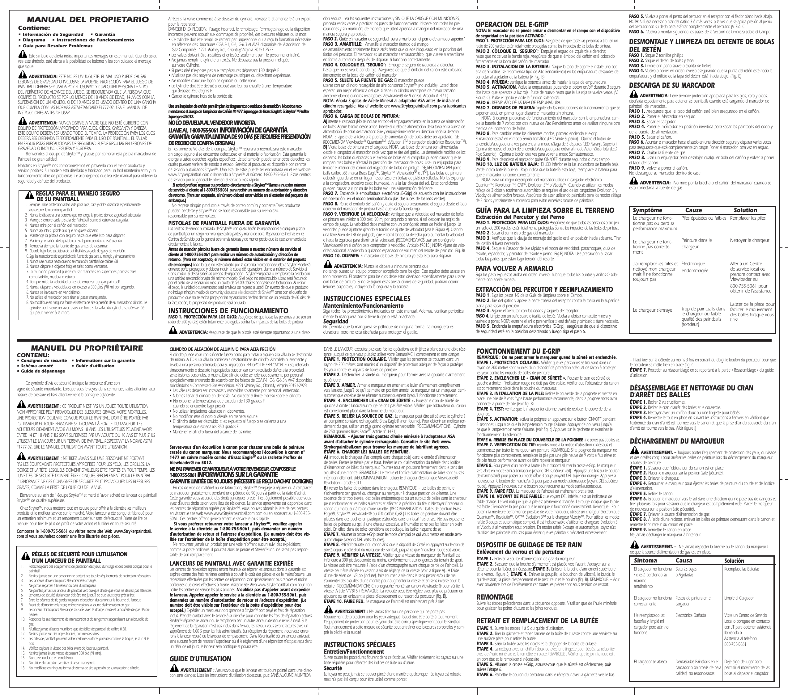 Stryker Marauder Users Manual