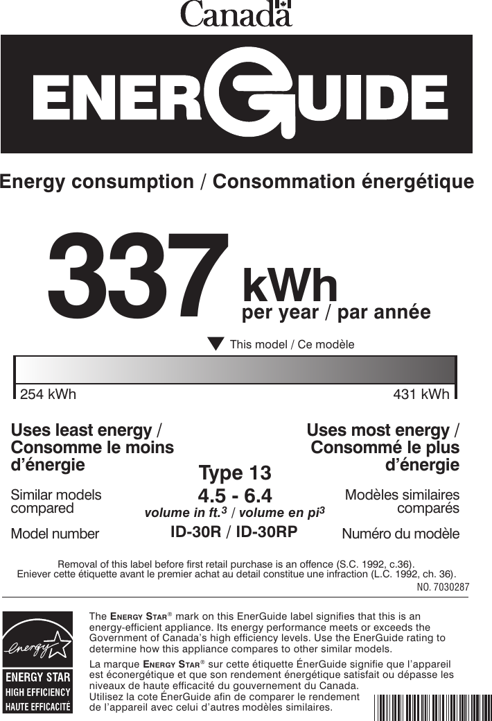 Page 2 of 2 - Sub-Zero Sub-Zero-Sub-Zero-Refrigerator-Id-30R-Users-Manual- 7030287 (IT-30R+) 10-23-13  Sub-zero-sub-zero-refrigerator-id-30r-users-manual