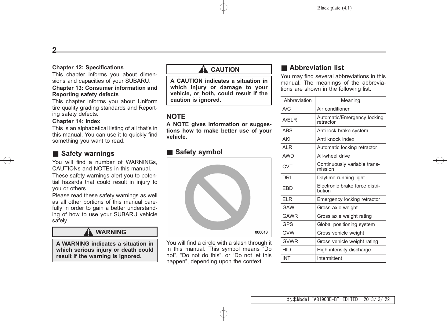 Page 2 of 2 - Subaru Subaru-2014-Subaru-Forester-  Subaru-2014-subaru-forester