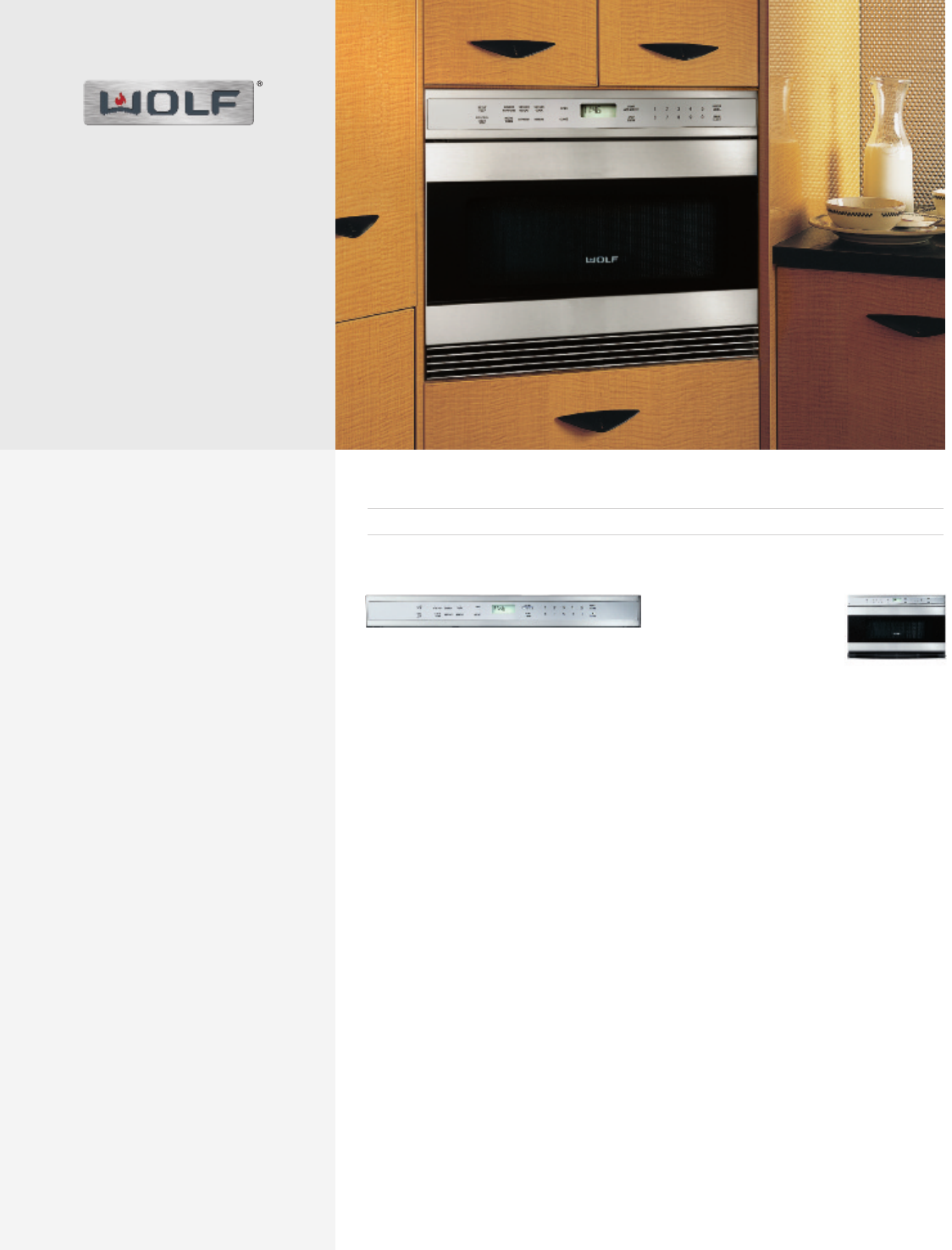 Subzero Wolf 24 Drawer Microwave Oven Mwd24 Quick Reference Guide