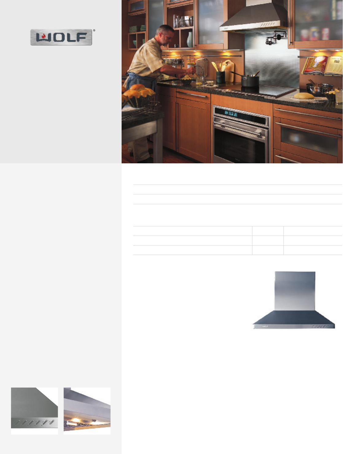 Subzero Wolf 30 Cooktop Wall Hoods Quick Reference Guide Qr 2 Mwd24 2