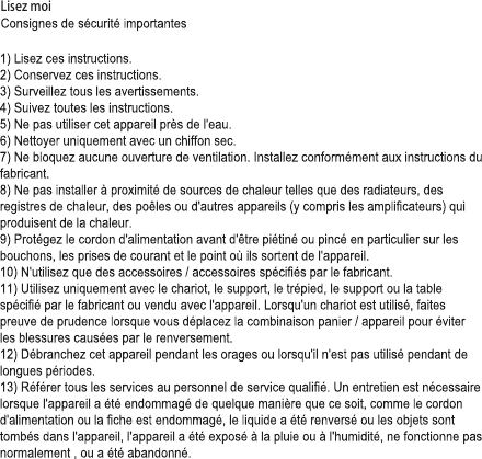 Lisez moi