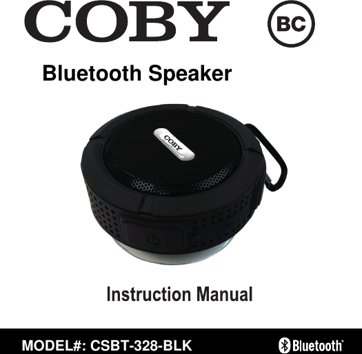 MODEL#: CSBT-328-BLKBluetooth Speaker