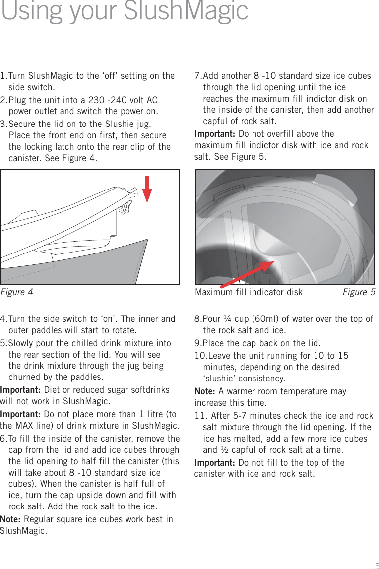 Page 7 of 12 - Sunbeam SL5200 User Manual  To The 617f2c2c-9282-44da-8564-c0e7b755ea9e