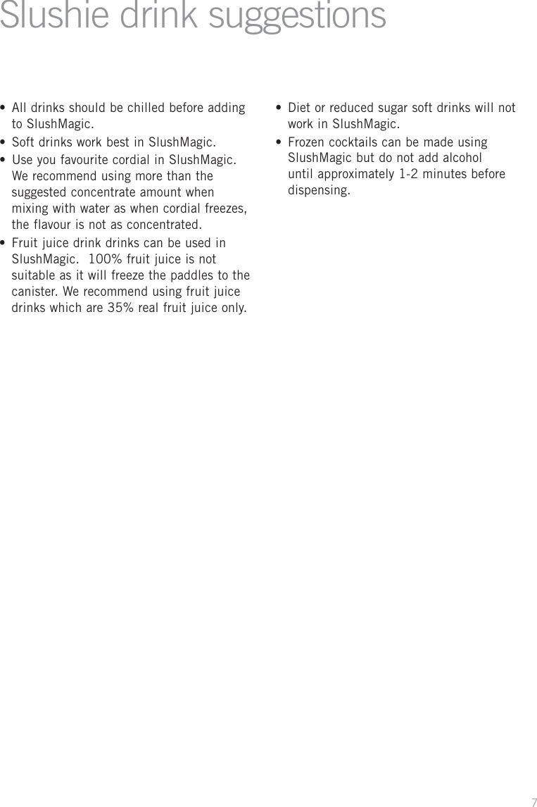 Page 9 of 12 - Sunbeam SL5200 User Manual  To The 617f2c2c-9282-44da-8564-c0e7b755ea9e