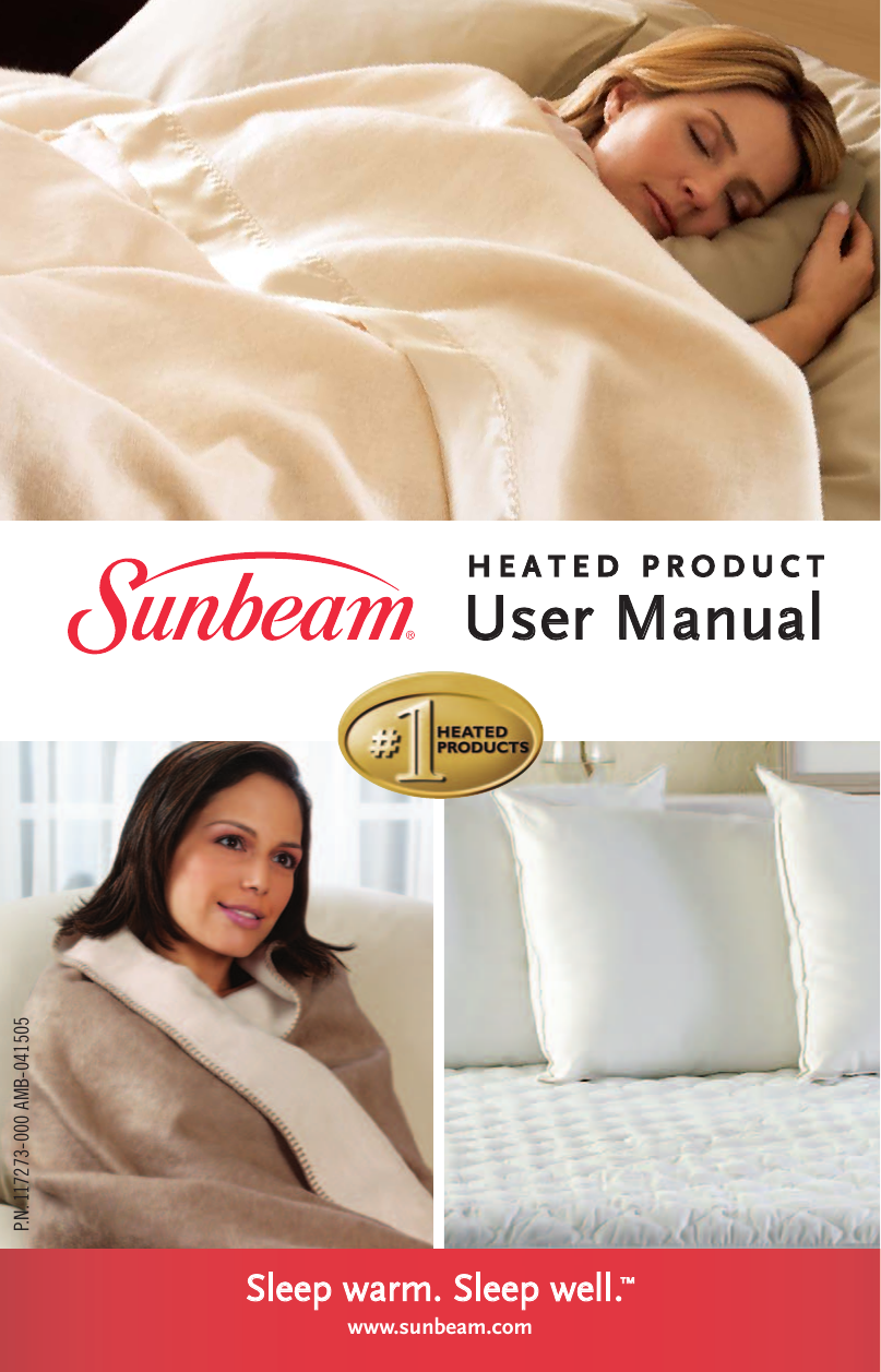 Page 1 of 12 - Sunbeam Sunbeam-Electric-Heater-Users-Manual-  Sunbeam-electric-heater-users-manual