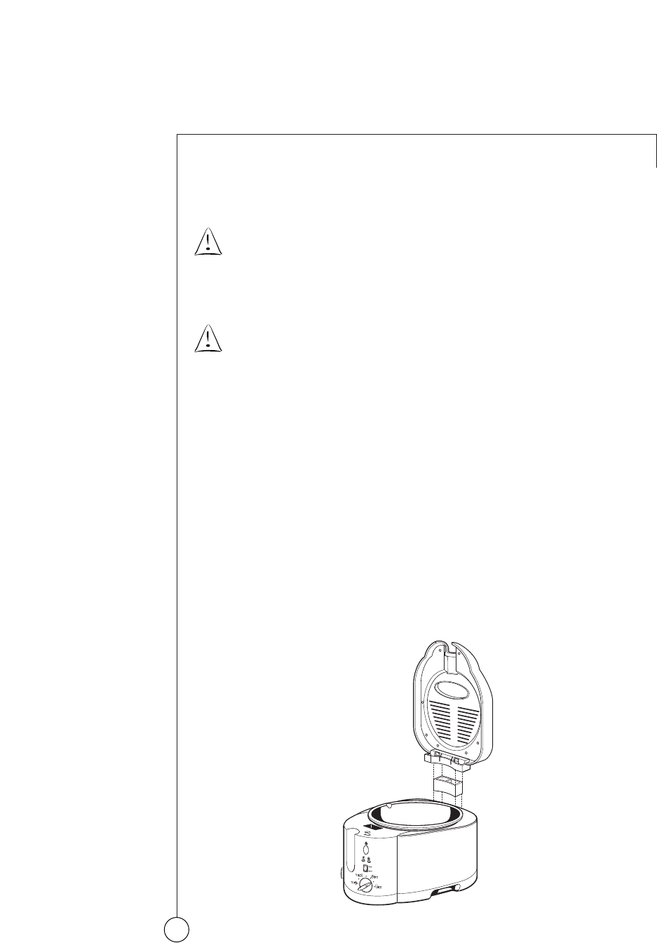 Sunbeam Fryright 3242 Users Manual IM Deep Fryer.Rightside