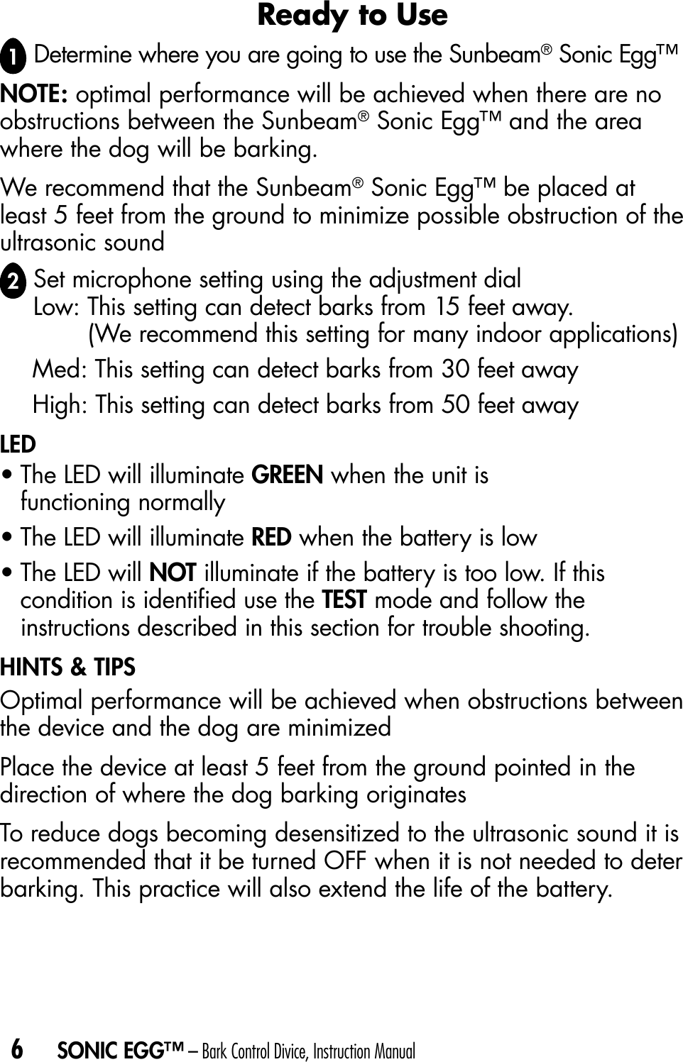 Page 7 of 11 - Sunbeam Sunbeam-Sbbcu1-Instruction-Manual-  Sunbeam-sbbcu1-instruction-manual