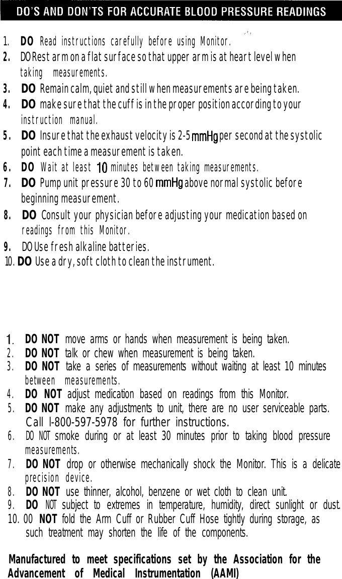 Page 2 of 12 - Sunbeam Sunbeam-Sunbeam-Blood-Pressure-Monitor-7652-Users-Manual-  Sunbeam-sunbeam-blood-pressure-monitor-7652-users-manual