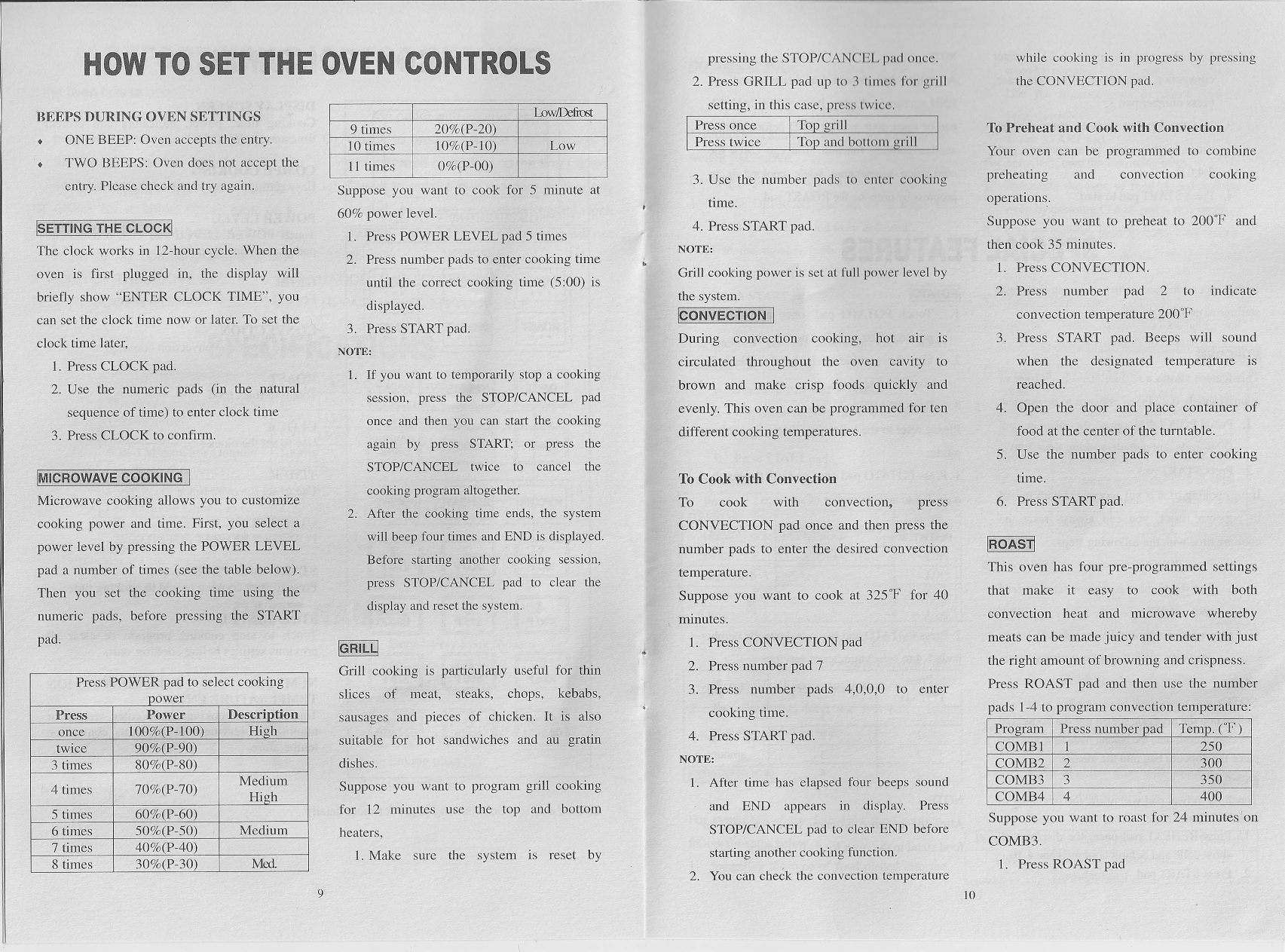 Page 6 of 8 - Sunbeam Sunbeam-Sunbeam-Microwave-Oven-Sb-22200-Users-Manual-  Sunbeam-sunbeam-microwave-oven-sb-22200-users-manual