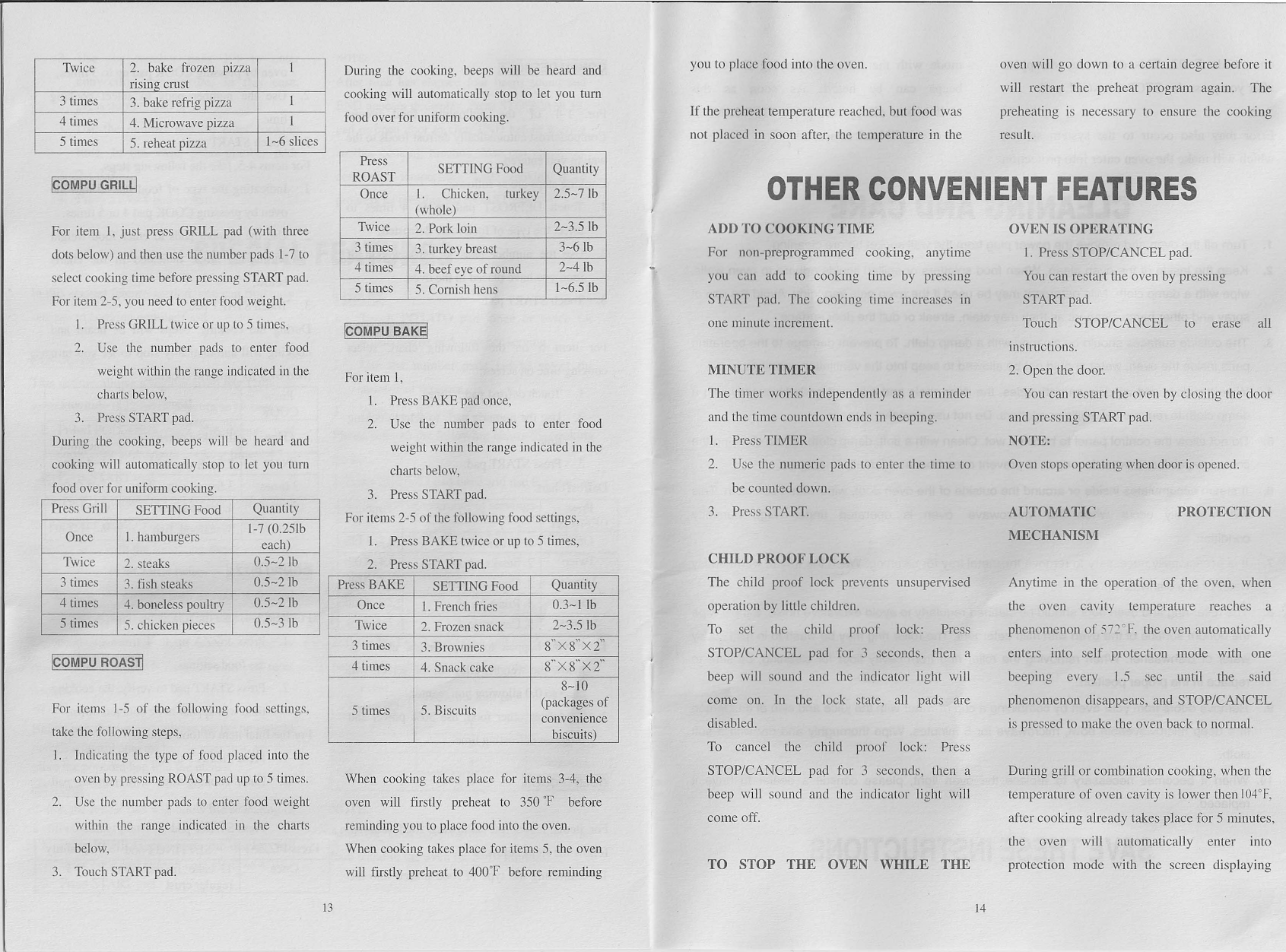 Page 8 of 8 - Sunbeam Sunbeam-Sunbeam-Microwave-Oven-Sb-22200-Users-Manual-  Sunbeam-sunbeam-microwave-oven-sb-22200-users-manual