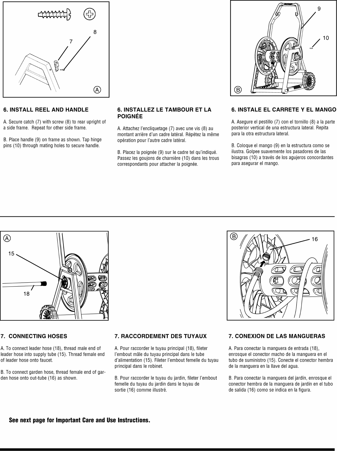 Page 5 of 8 - Suncast Suncast-Hosemobile-Hrc200-Users-Manual-  Suncast-hosemobile-hrc200-users-manual