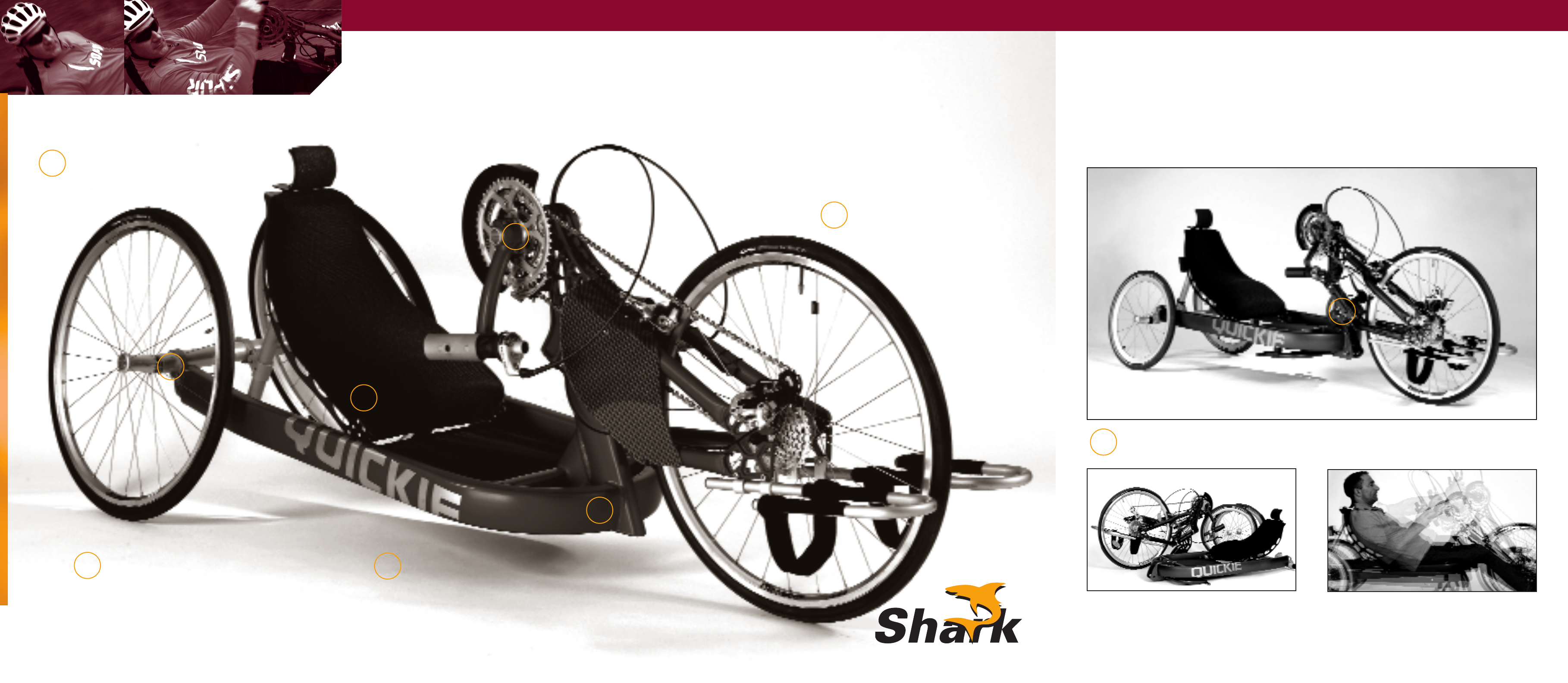 quickie shark handcycle