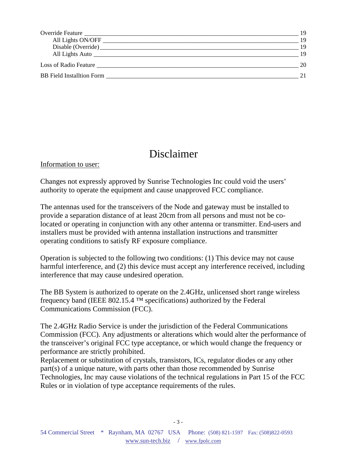 Sunrise Technologies BBXXXXXXX Zigbee Smart Energy Twist Lock Outdoor Sunrise Technologies BBXXXXXXX Zigbee Smart Energy Twist Lock Outdoor