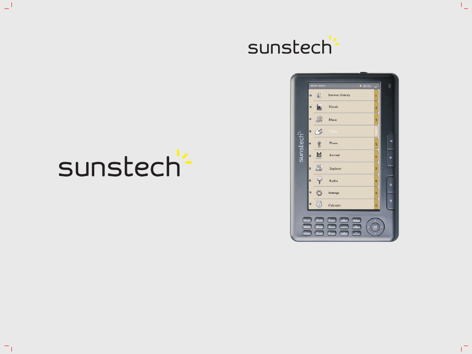 Sunstech Eb 705 4gb Users Manual Eb7054gbbk Uers 0926
