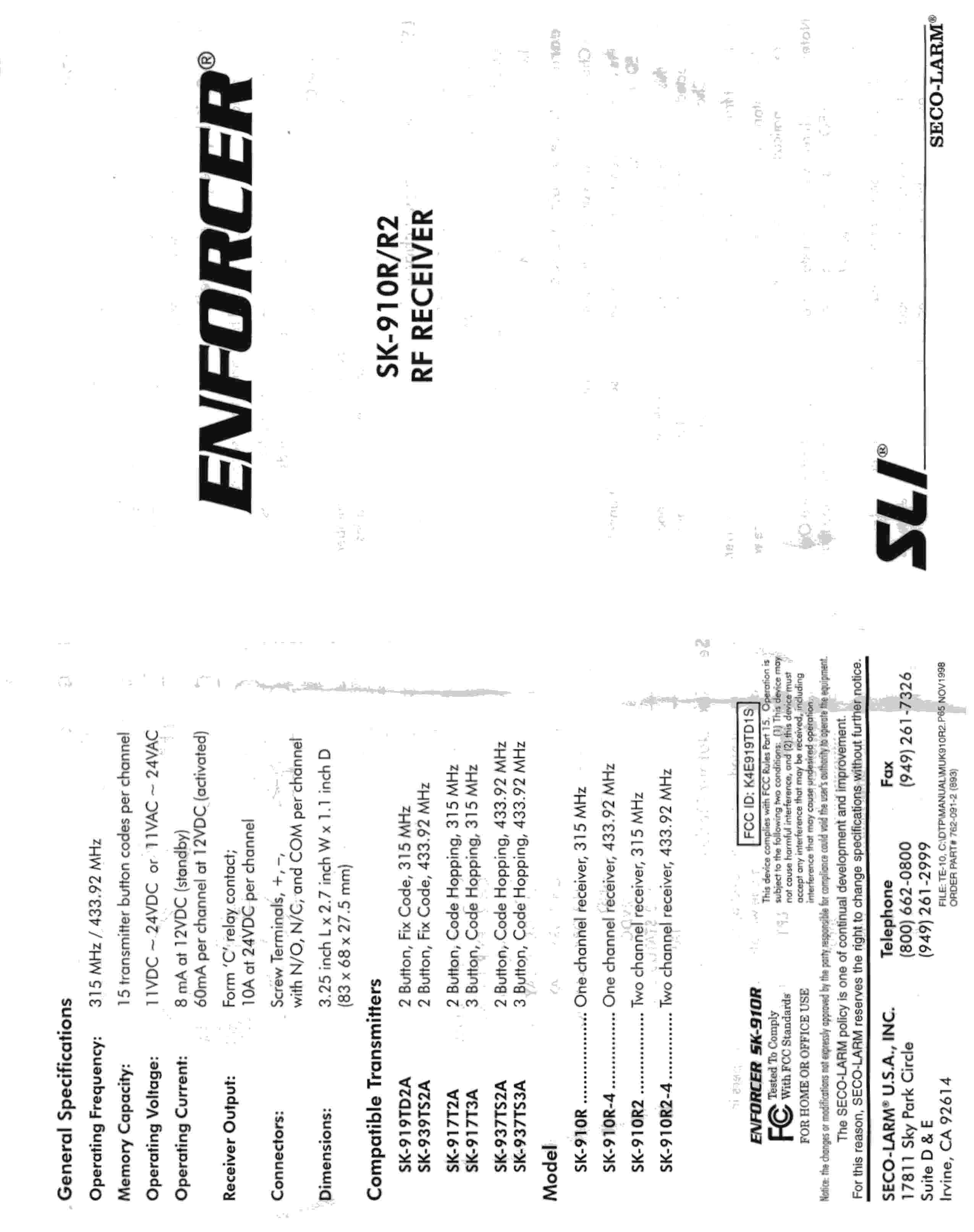 A Transmitter User Manual