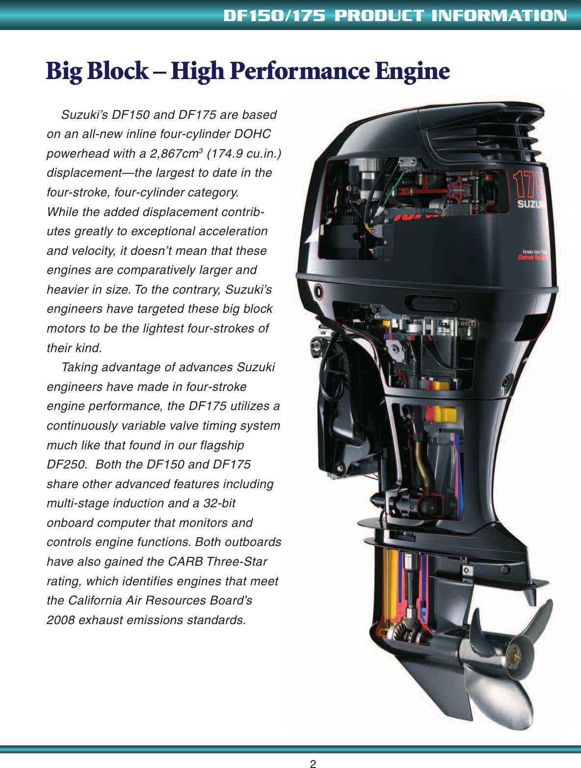 Page 3 of 8 - Suzuki Suzuki-Df150-Brochure- 35234-Suzuki Brochure  Suzuki-df150-brochure
