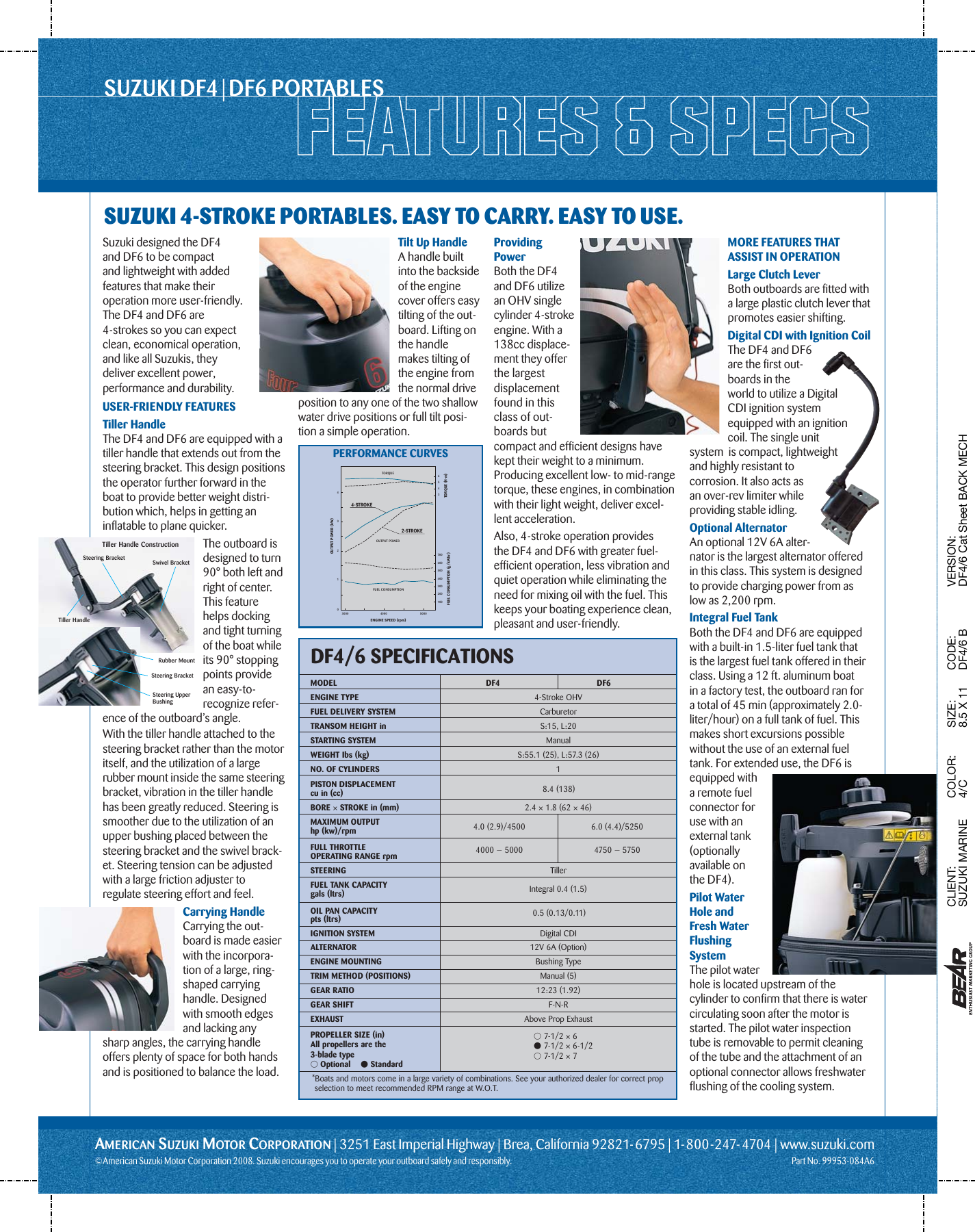 Page 2 of 2 - Suzuki Suzuki-Df4Df6-Product-Manual- DF4&6CatSht08/1315.Qxd  Suzuki-df4df6-product-manual