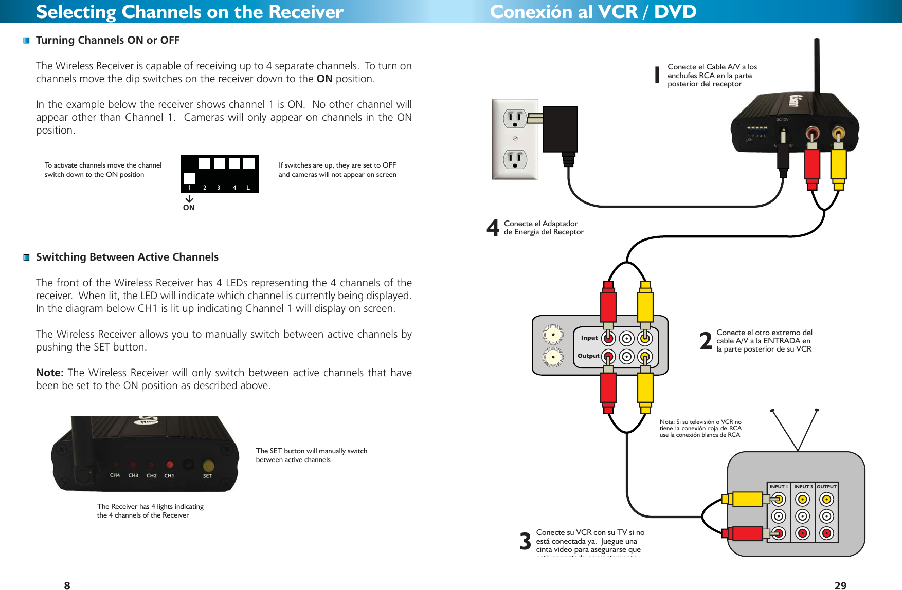 Page 8 of 12 - Swann Swann-Sw231-Wch-Users-Manual- All_LANGUAGES_WOC_Cameras_16-02-09  Swann-sw231-wch-users-manual