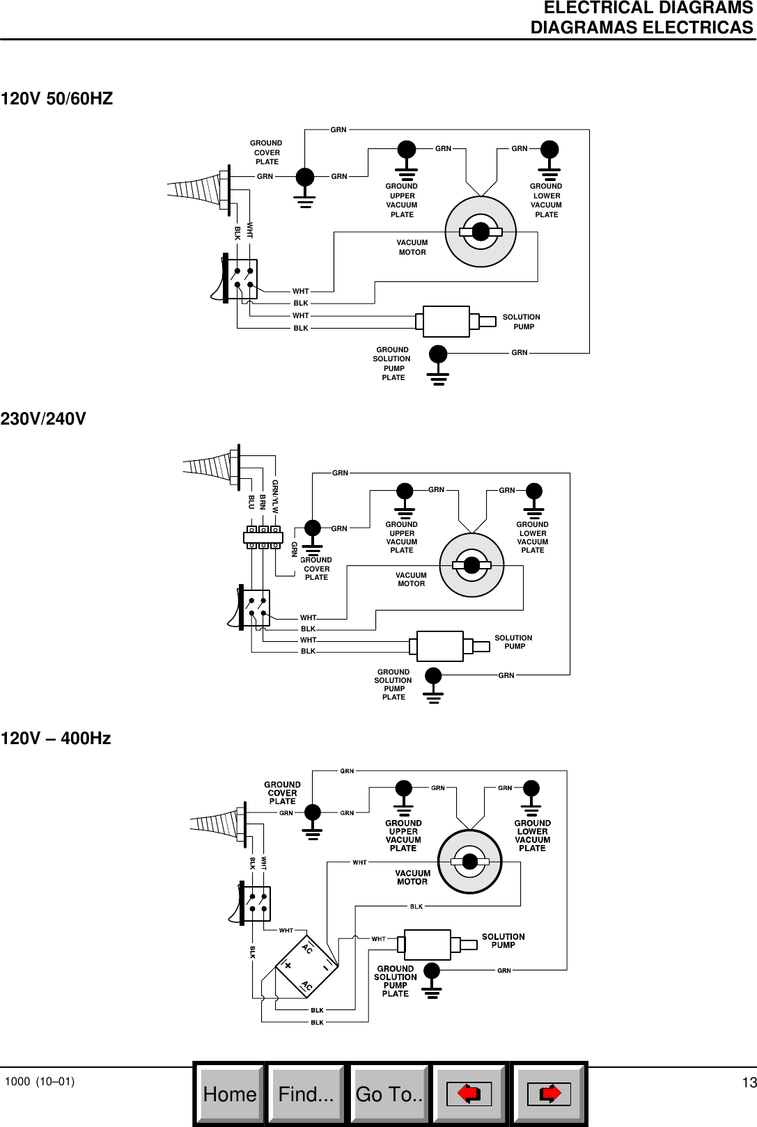 Page 2 of 6 - Ten 1000_Parts List Rev 02  1000 Parts Manual 10-2001 To 6-2003