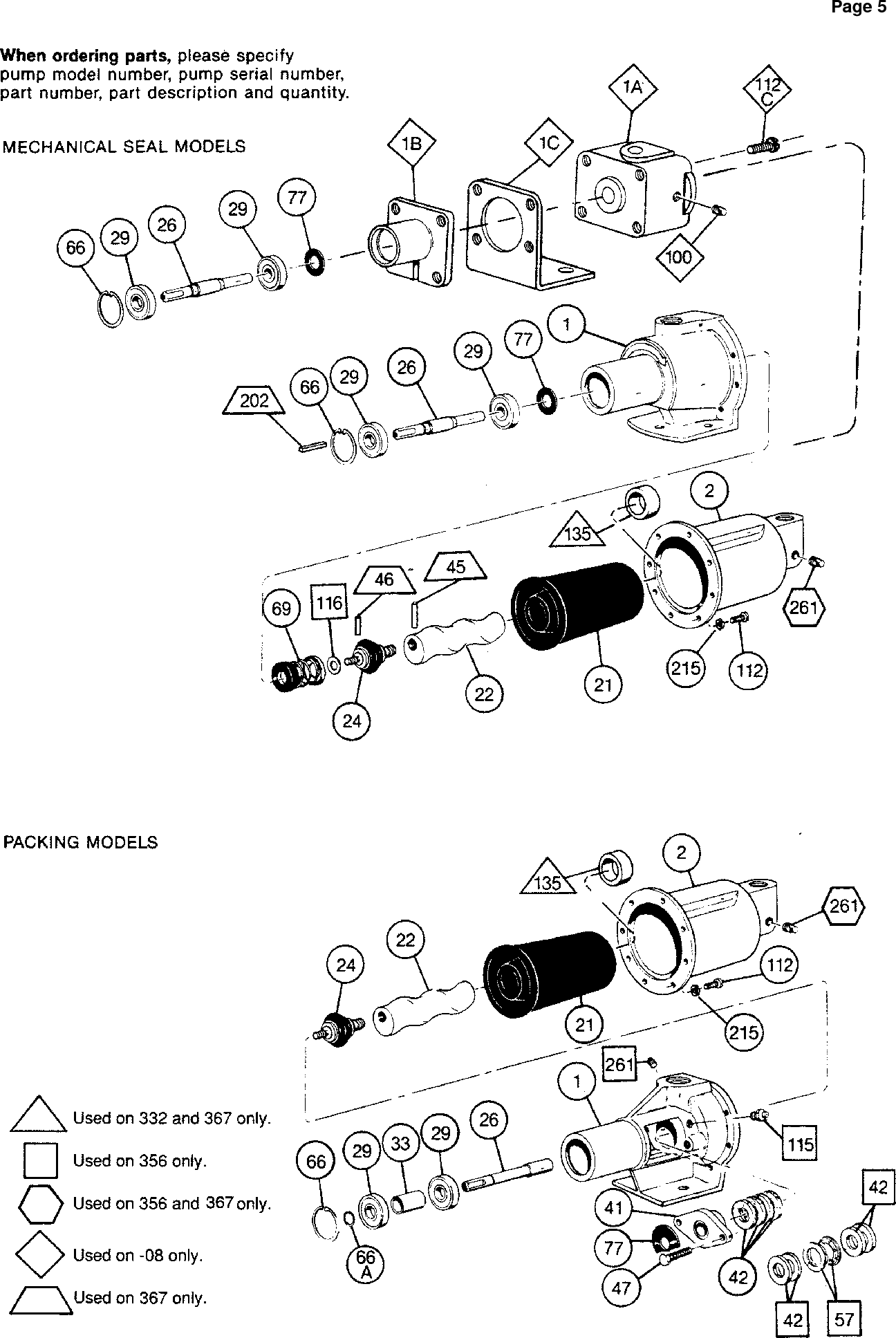 Page 5 of 8 - Sweepscrub American-Lincoln-Moyno-500-Pump-Service-Manual Moyno® 500 Pump (Service Manual - 300 Series: 331,332,333,344,356,367) User
