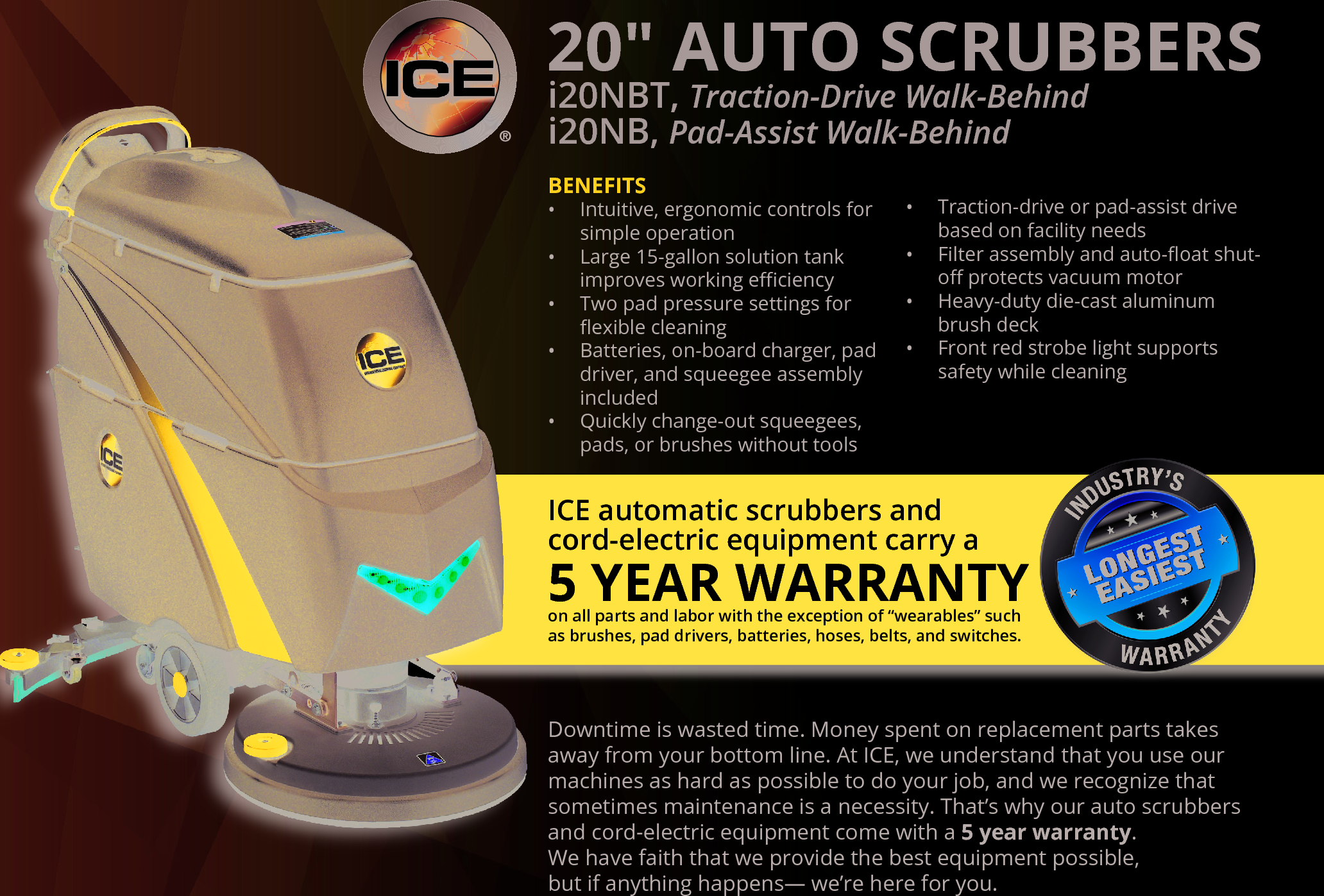 Page 1 of 2 - Sweepscrub Ice-I20Nbt-I20Nb-Auto-Scrubbers User Manual