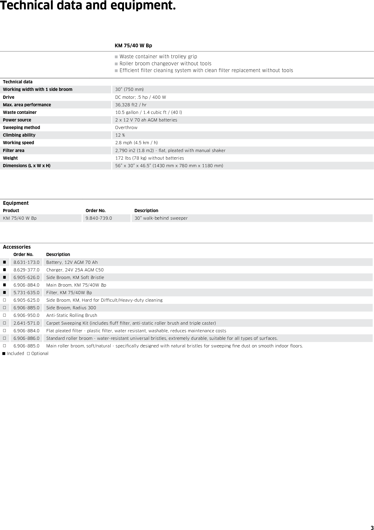 Page 3 of 4 - Sweepscrub Kaercher-Km-75-40-W-Bp-Walk-Behind-Floor-Sweeper-Brochure User Manual