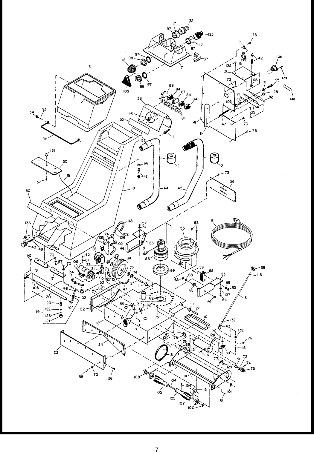 Page 8 of 12 - 985808, Ambass JR .p65  Minuteman-ambassador-jr-carpet-extractor-parts-and-operator-manual