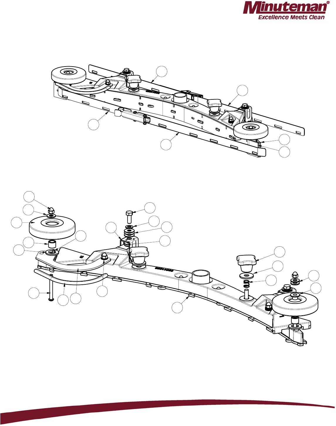 988720 Parts Manual E1720_H20 Floor Scrubber REV N Minuteman e17 walk