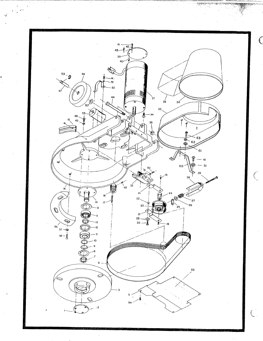 Page 2 of 5 - M20250  Minuteman-m20250-walk-behind-electric-floor-burnisher-parts-and-operator-manual