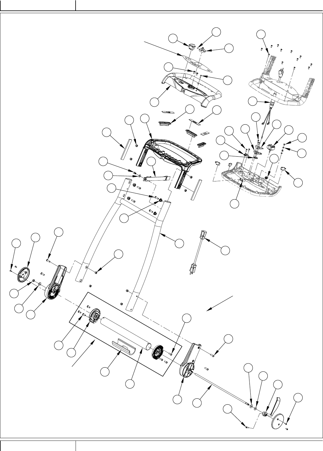 56042641 Nilfisk advance es300 es400 carpet extractor parts and