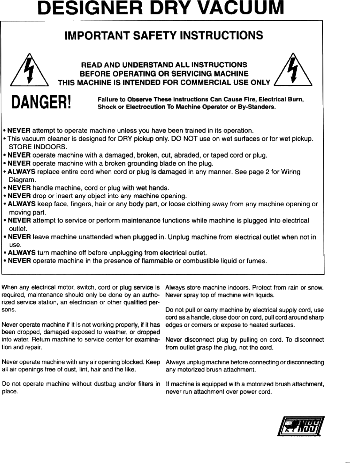 Page 1 of 6 - Scan1.jpg  Nss-designer-dry-vacuum-parts-and-operator-manual