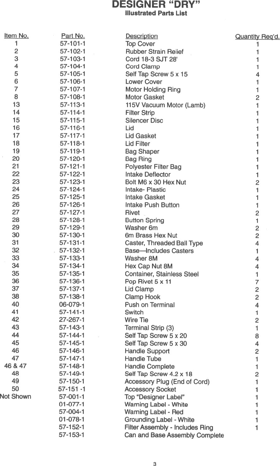 Page 3 of 6 - Scan1.jpg  Nss-designer-dry-vacuum-parts-and-operator-manual