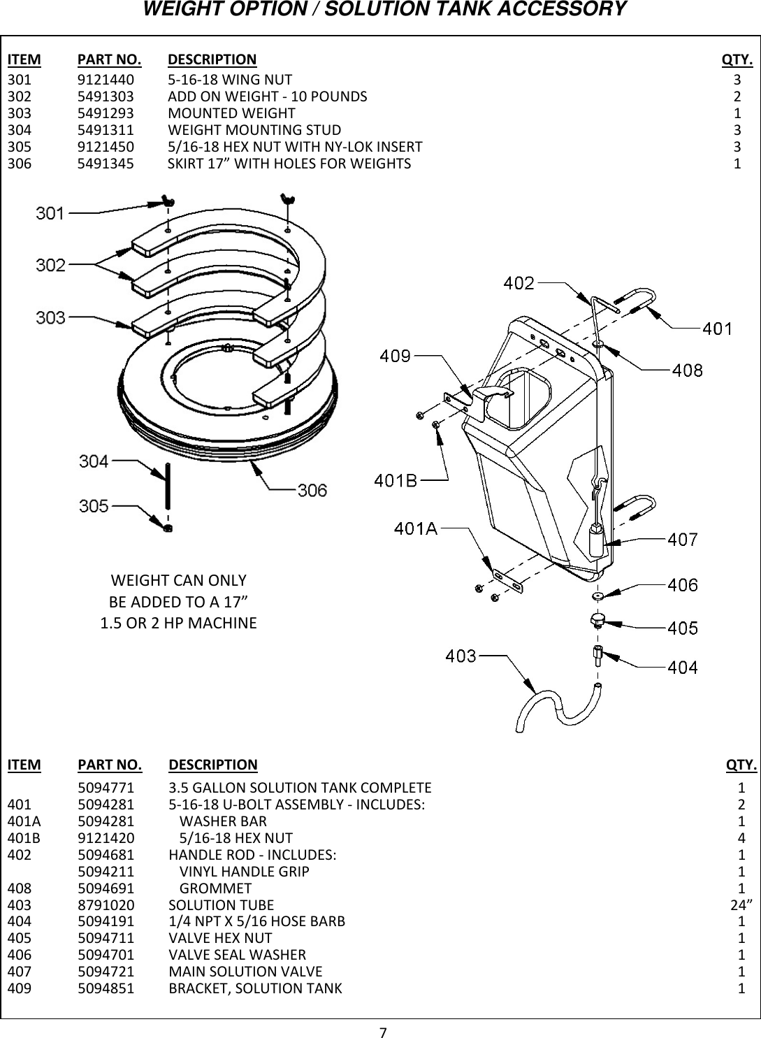 Page 7 of 8 - 9095016 Thoroughbred Floor Machine Illustrated Parts Book  Nss-thoroughbred-walk-behind-floor-machine-parts-manual