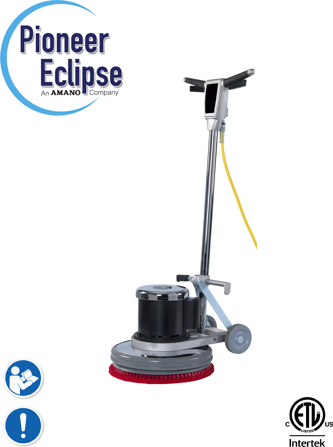 Pioneer eclipse 225fp floor care machine operator parts manual