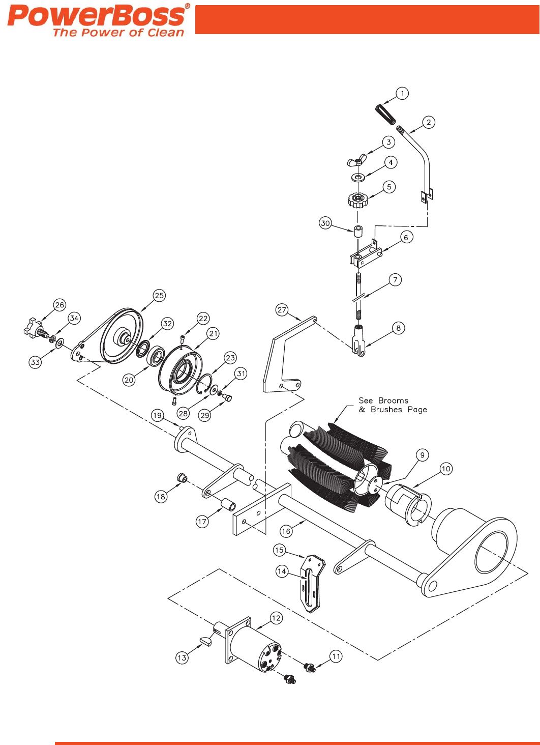 4100000 9X Parts Catalog REV G Powerboss armadillo 9xr ride on floor