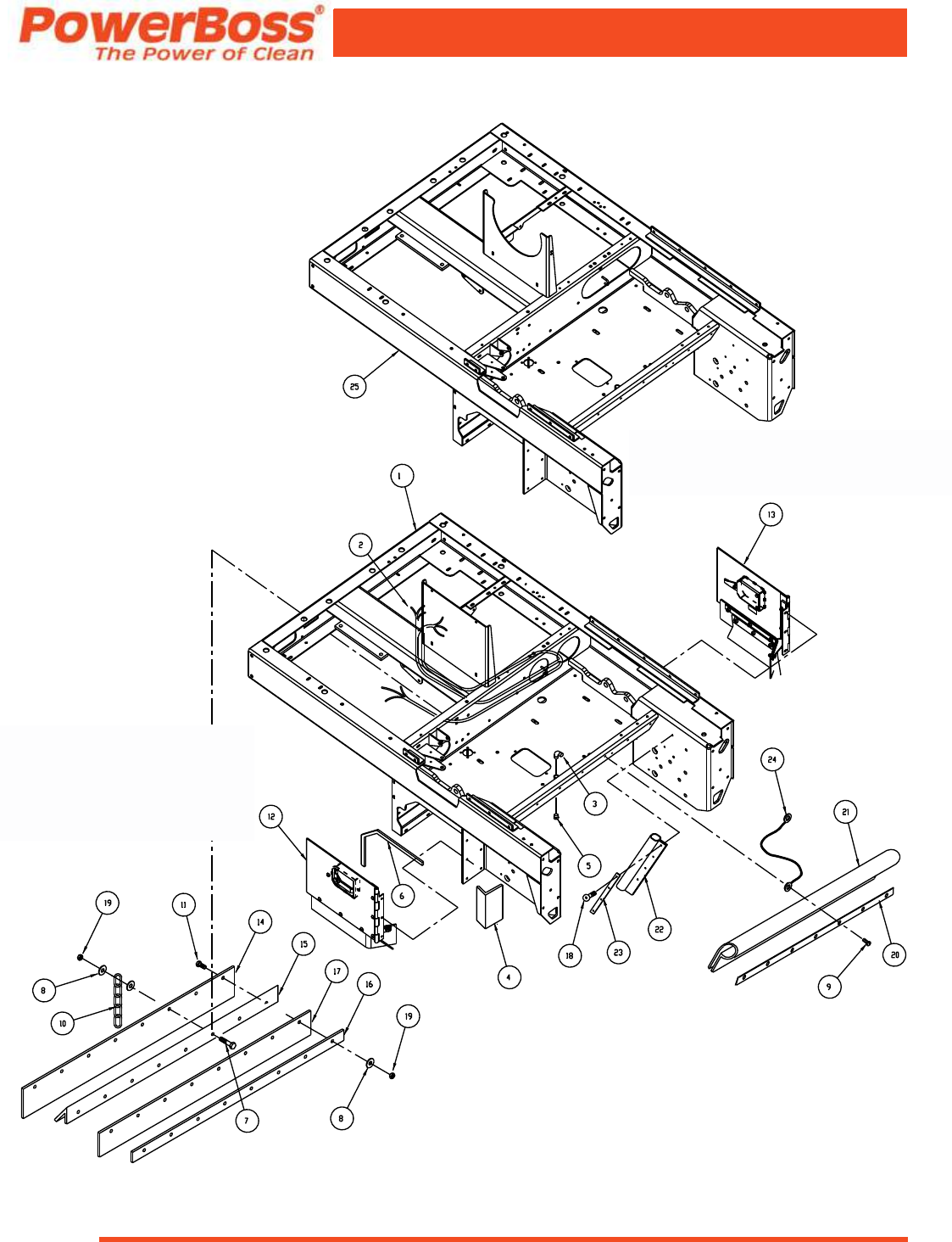 Powerboss commander t82 ride on sweeper scrubber parts manual