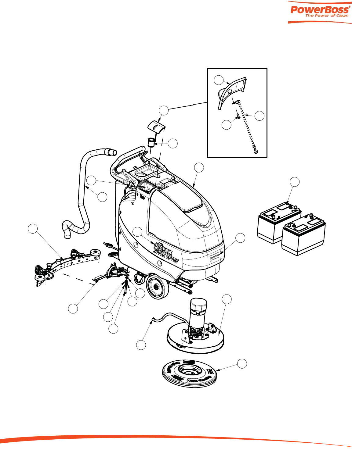 988721PBS PHX20 Sport Traction Drive Rev A Powerboss phoenix 20 walk