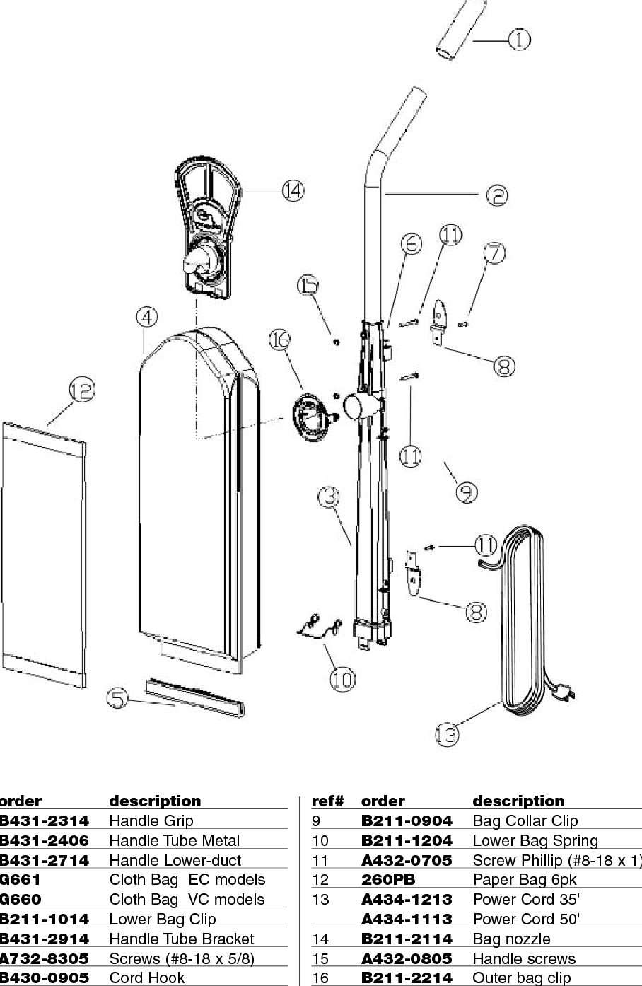 Page 8 of 10 - Sweepscrub Powr-Flite-Pf60-Vacuum-Operators-Manual PF60 Manual User