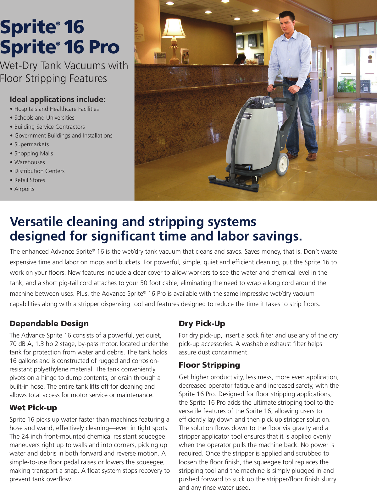 Page 2 of 4 - Sprite 16  Pro Brochure