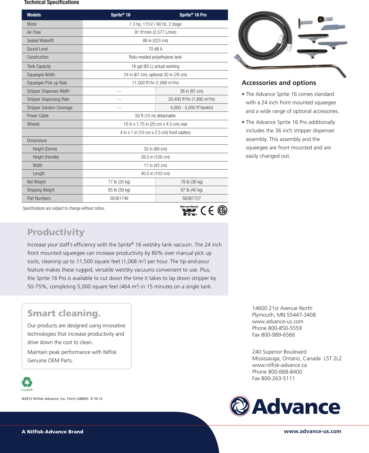 Page 4 of 4 - Sprite 16  Pro Brochure