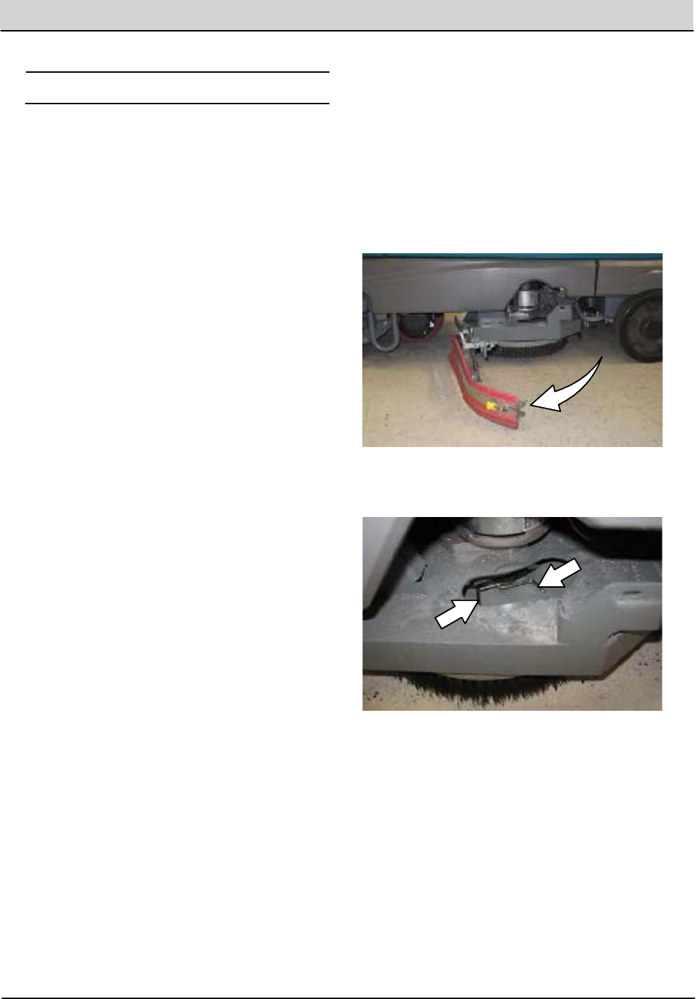 T16 Service Manual Tennant rider floor scrubber